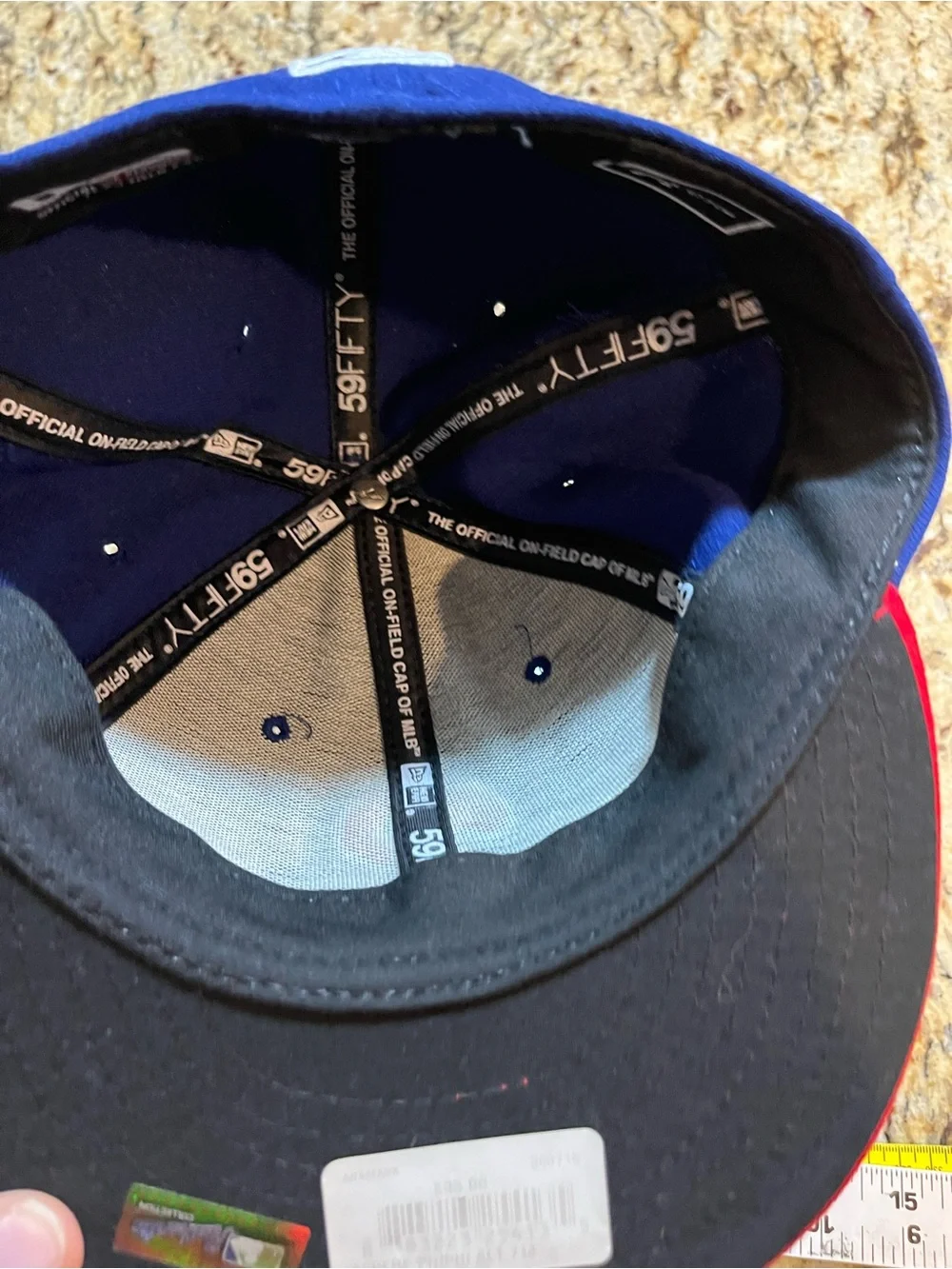 New Era 59FIFTY Philadelphia Phillies Navy & Red Fitted Hat